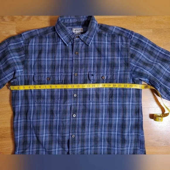 Carhartt Blue Colorway Button-Up Flannel‎ Size XL - Picture 8 of 8